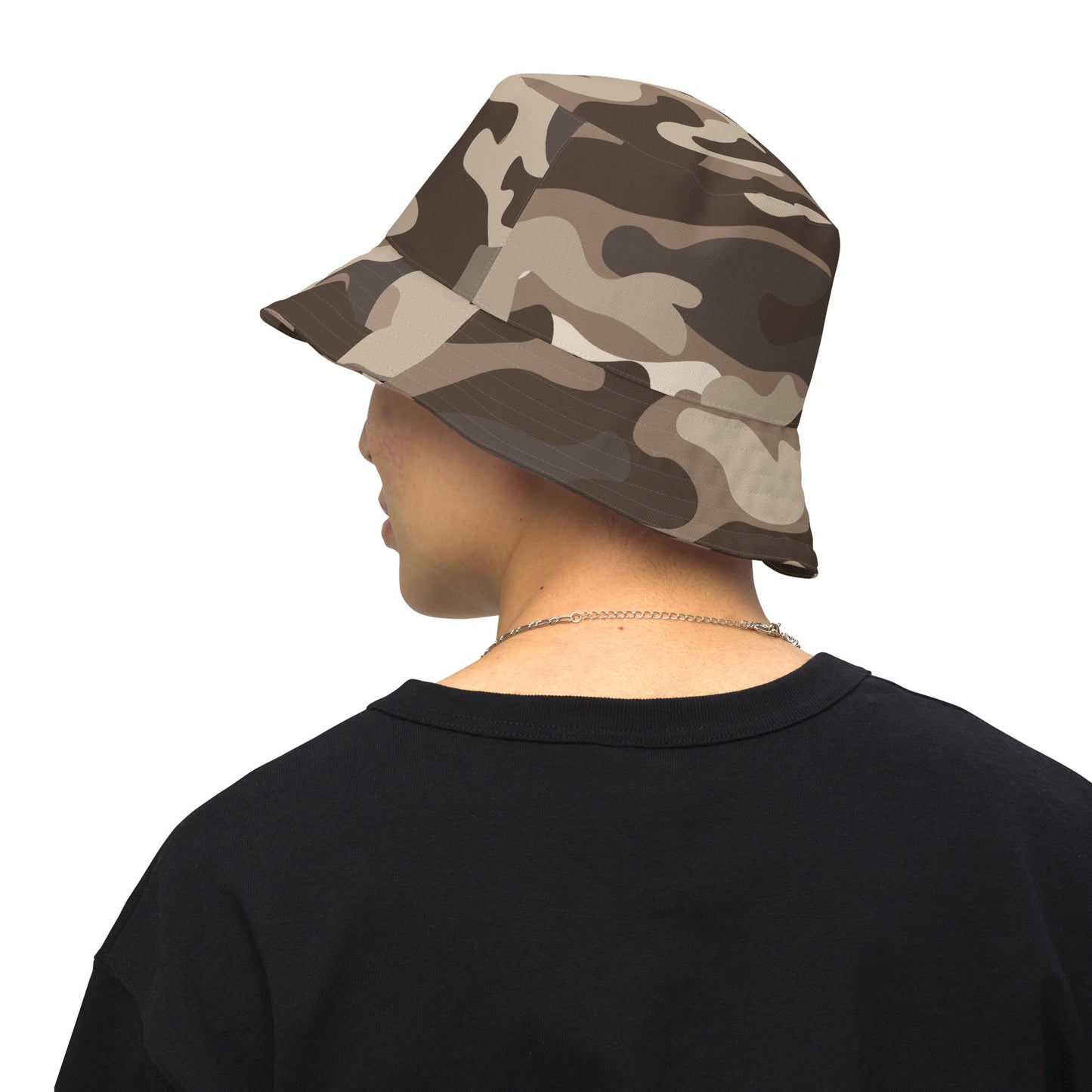 Brown Fatigue Bucket Hat