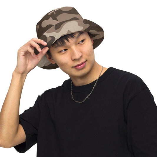 Brown Fatigue Bucket Hat