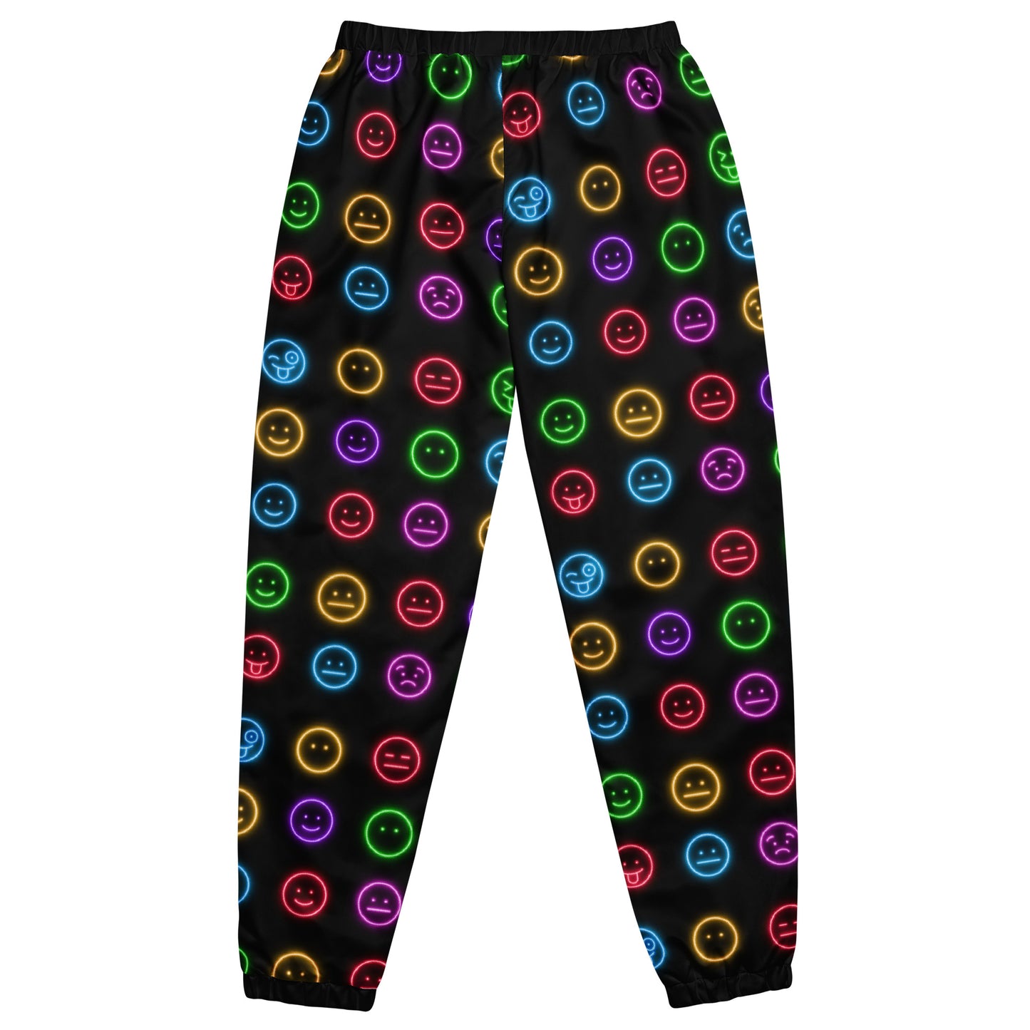 Glowing Smiley Face Unisex track pants