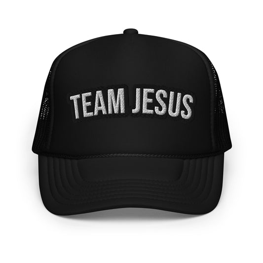 Team Jesus Foam trucker hat