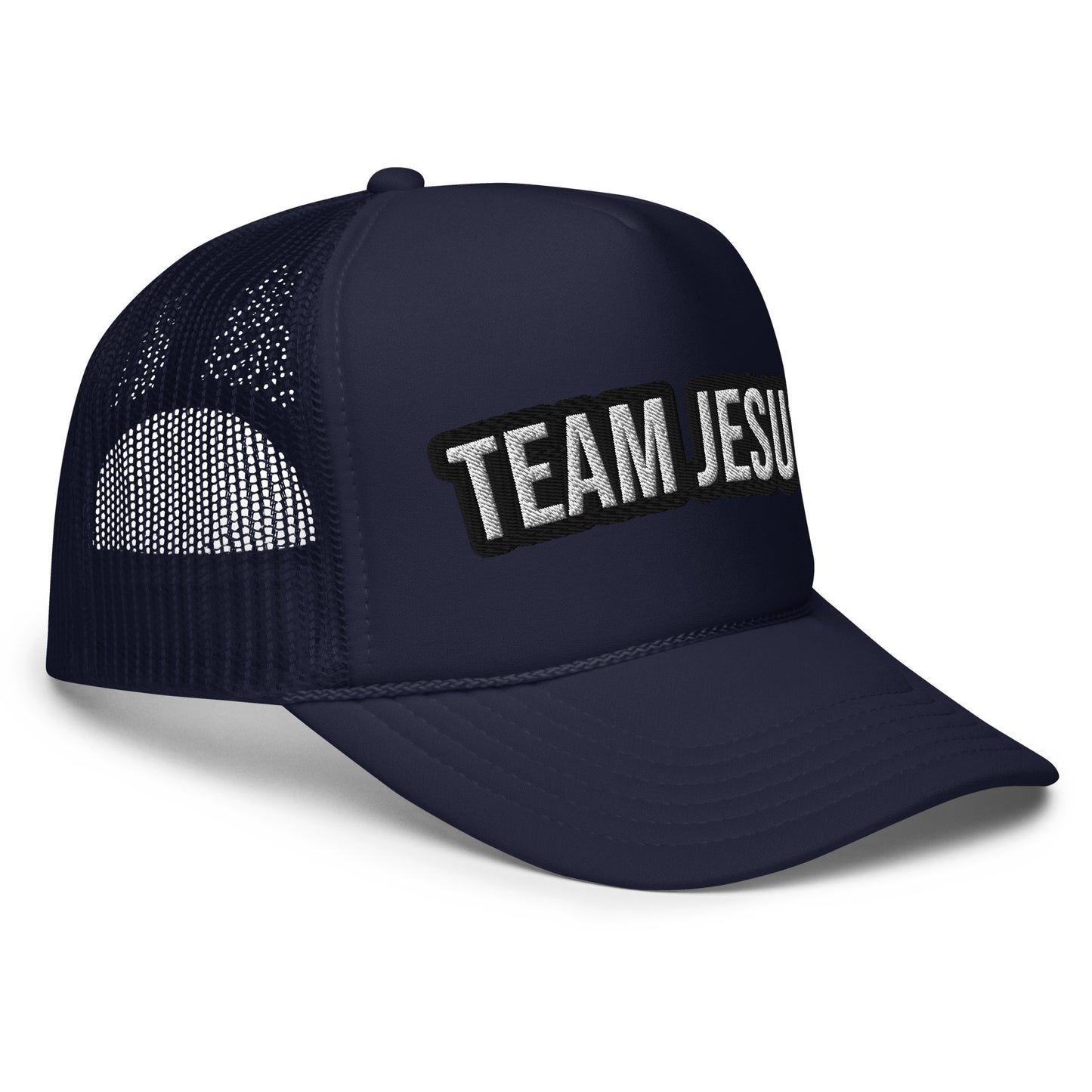 Team Jesus Foam trucker hat