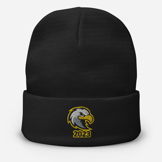 School Mascot Embroidered Beanie