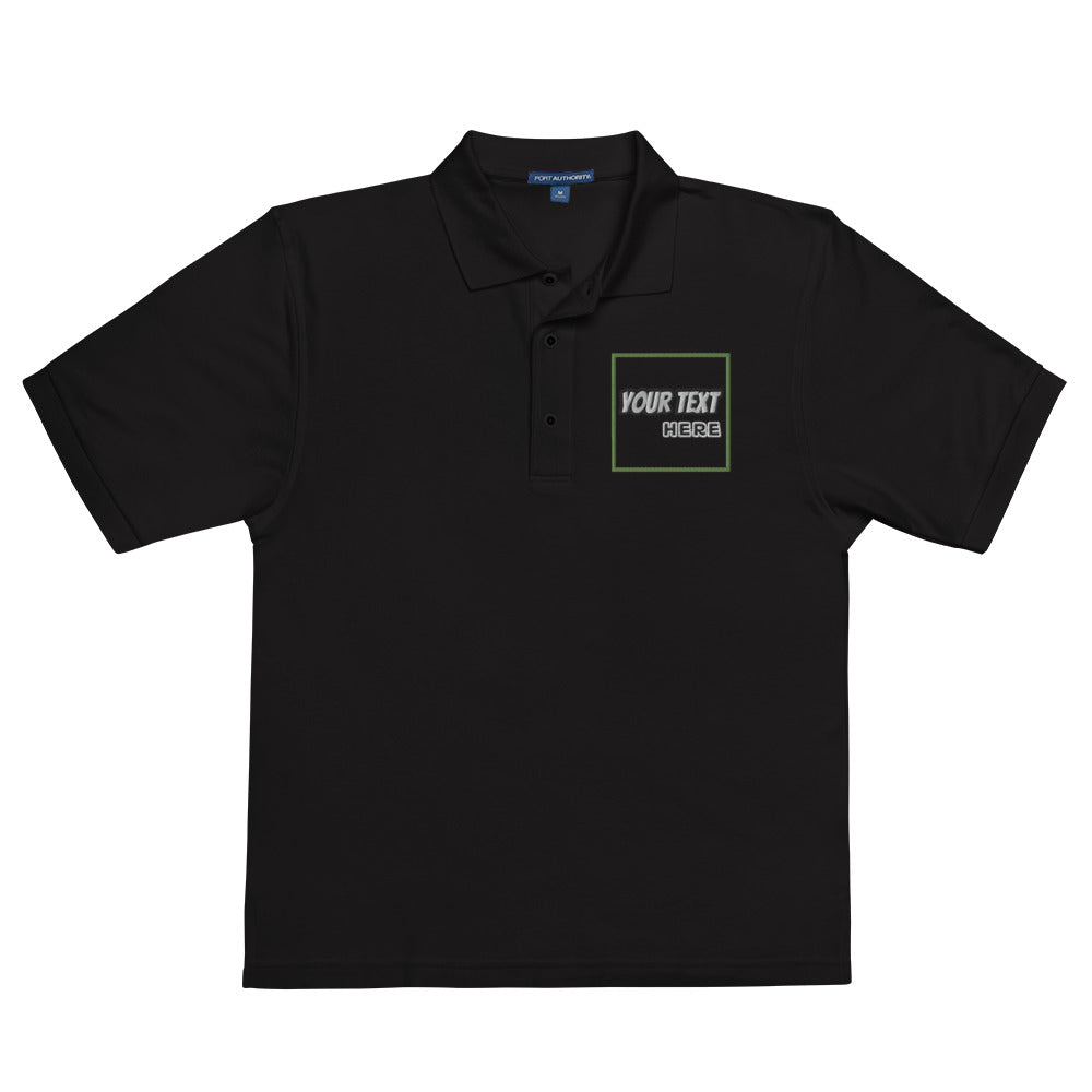 Men's Premium Embroidered Polo