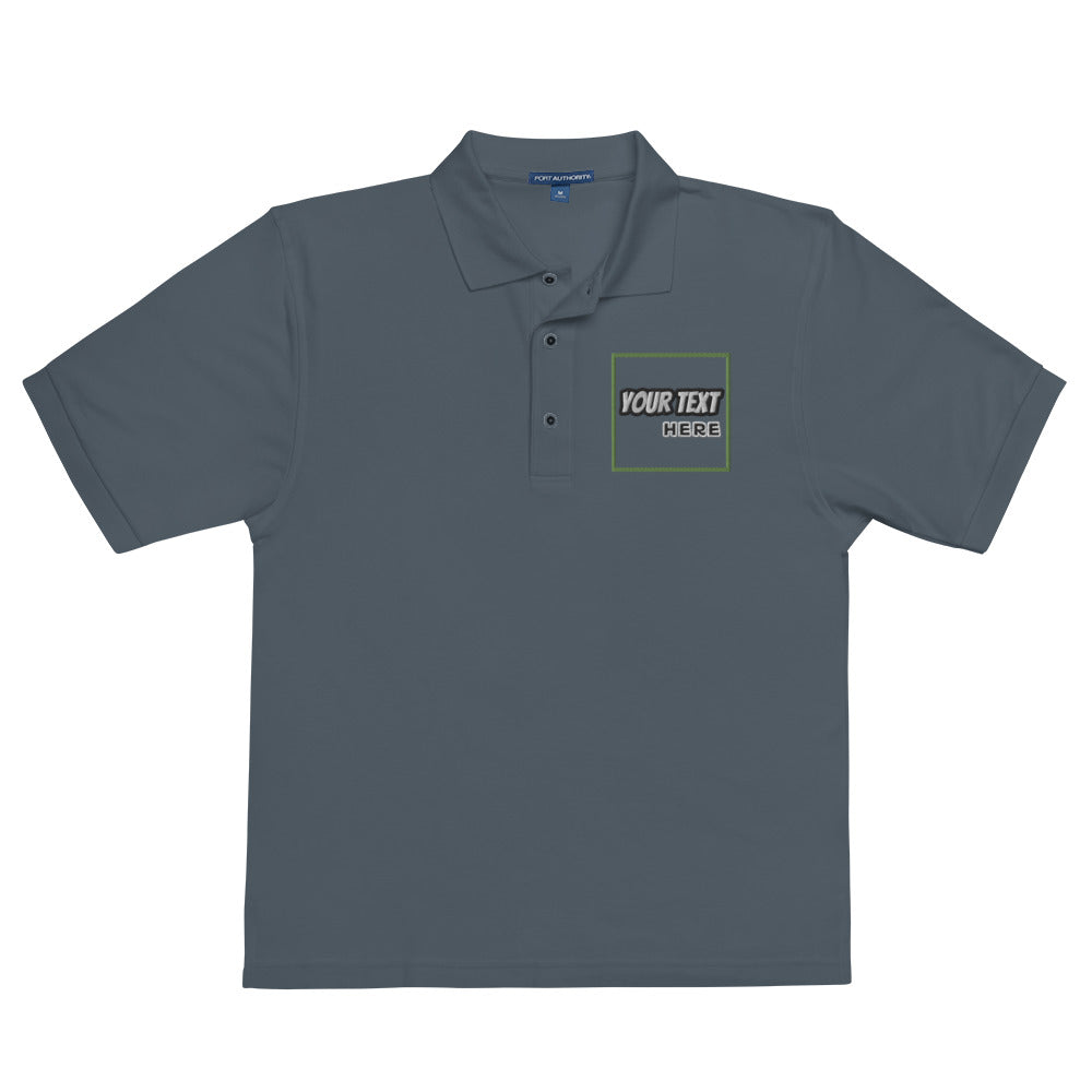 Men's Premium Embroidered Polo
