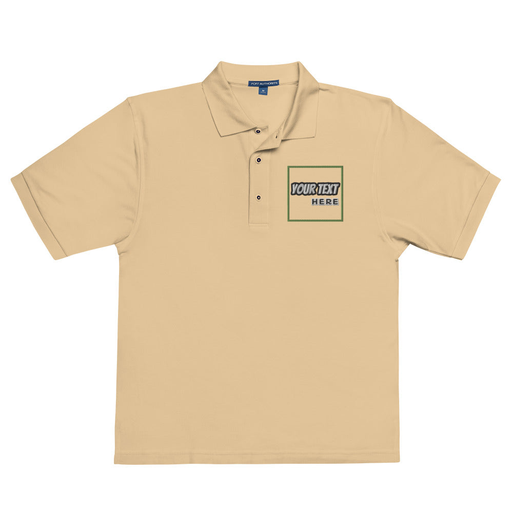 Men's Premium Embroidered Polo