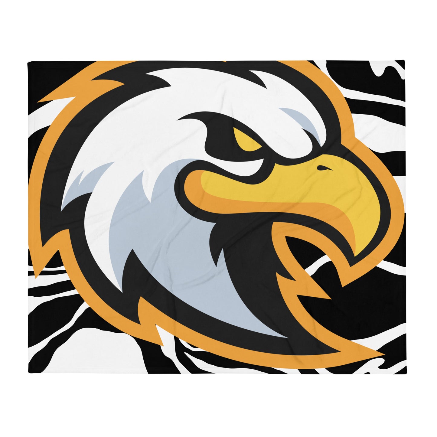 Customized School Mascot Throw Blanket