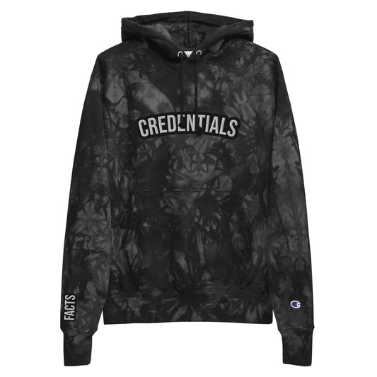 Credential Unisex Champion tie-dye hoodie