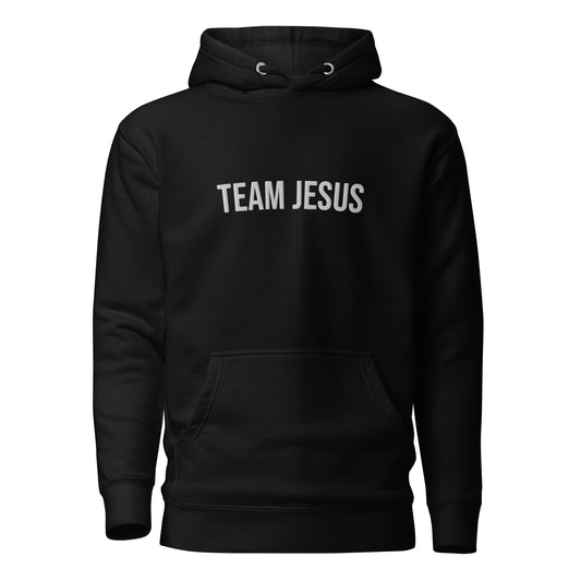 Team Jesus Embroider Unisex Hoodie