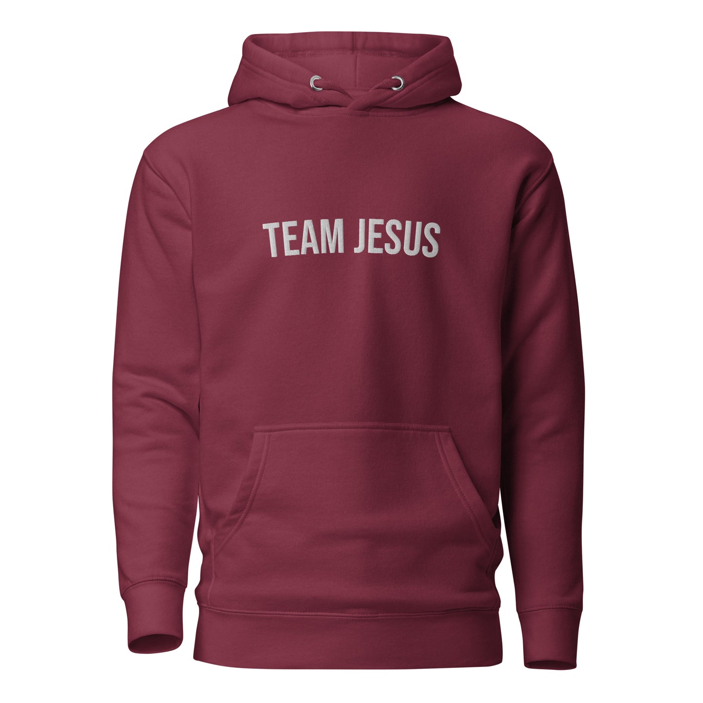 Team Jesus Embroider Unisex Hoodie