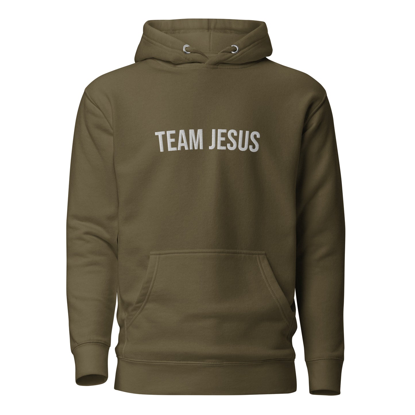Team Jesus Embroider Unisex Hoodie