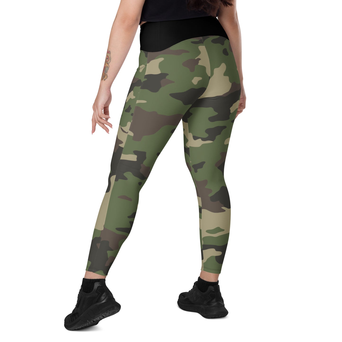 Army Leggings with pockets
