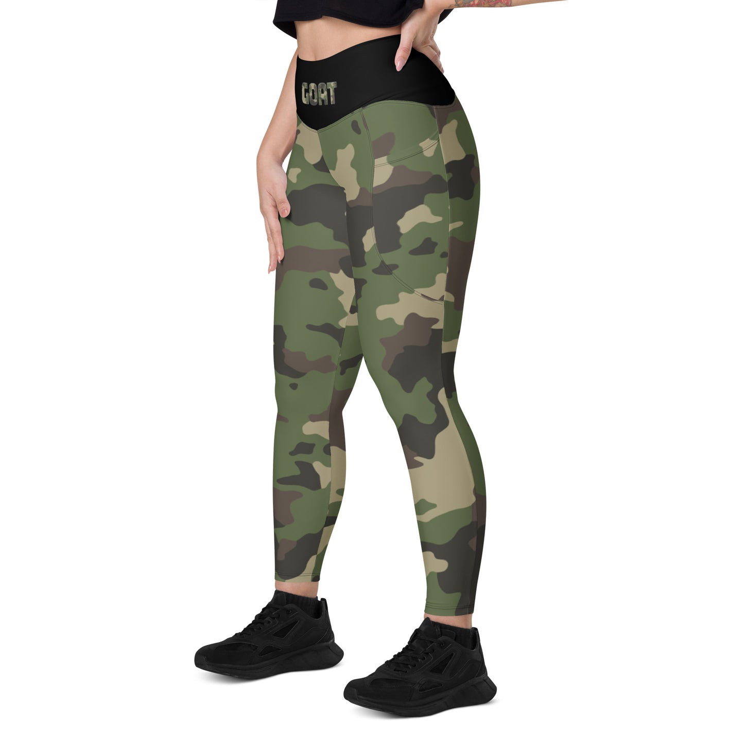 Army Leggings with pockets