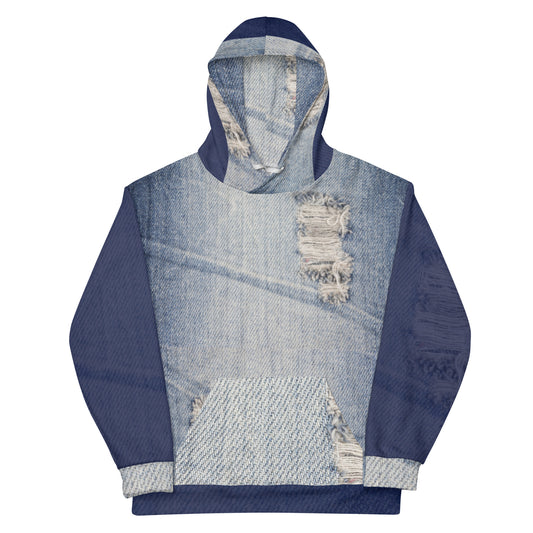Jean Print Unisex Hoodie