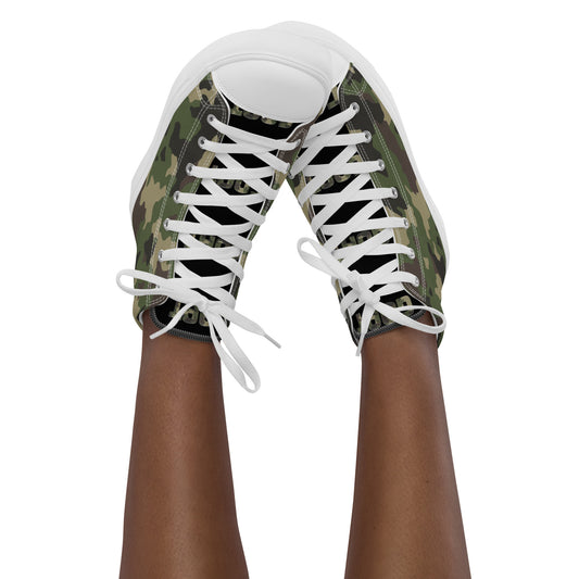 Goat Women’s high top canvas shoes