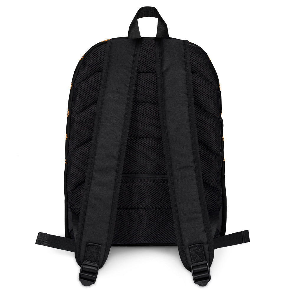 School Color Cat print Backpack
