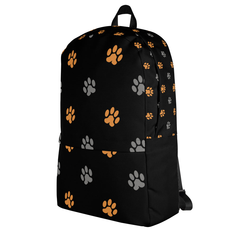 School Color Cat print Backpack