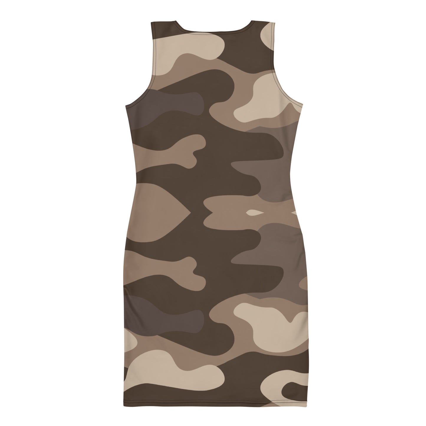 Brown Fatigue Dress Bodycon dress