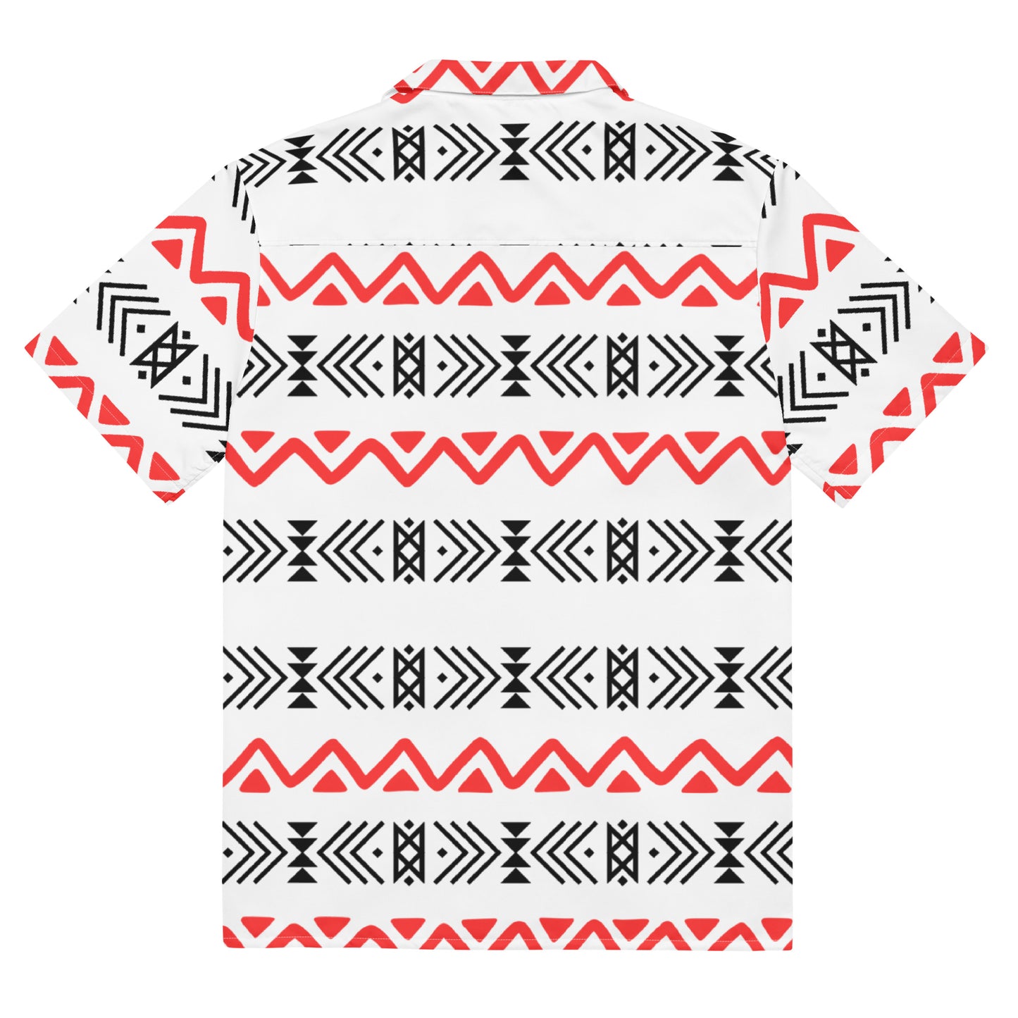 African Print Unisex Button Down Shirt
