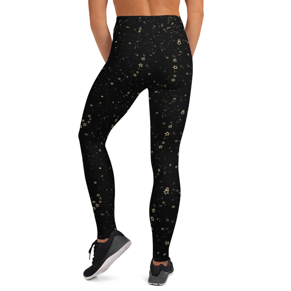 Black Star Yoga Leggings