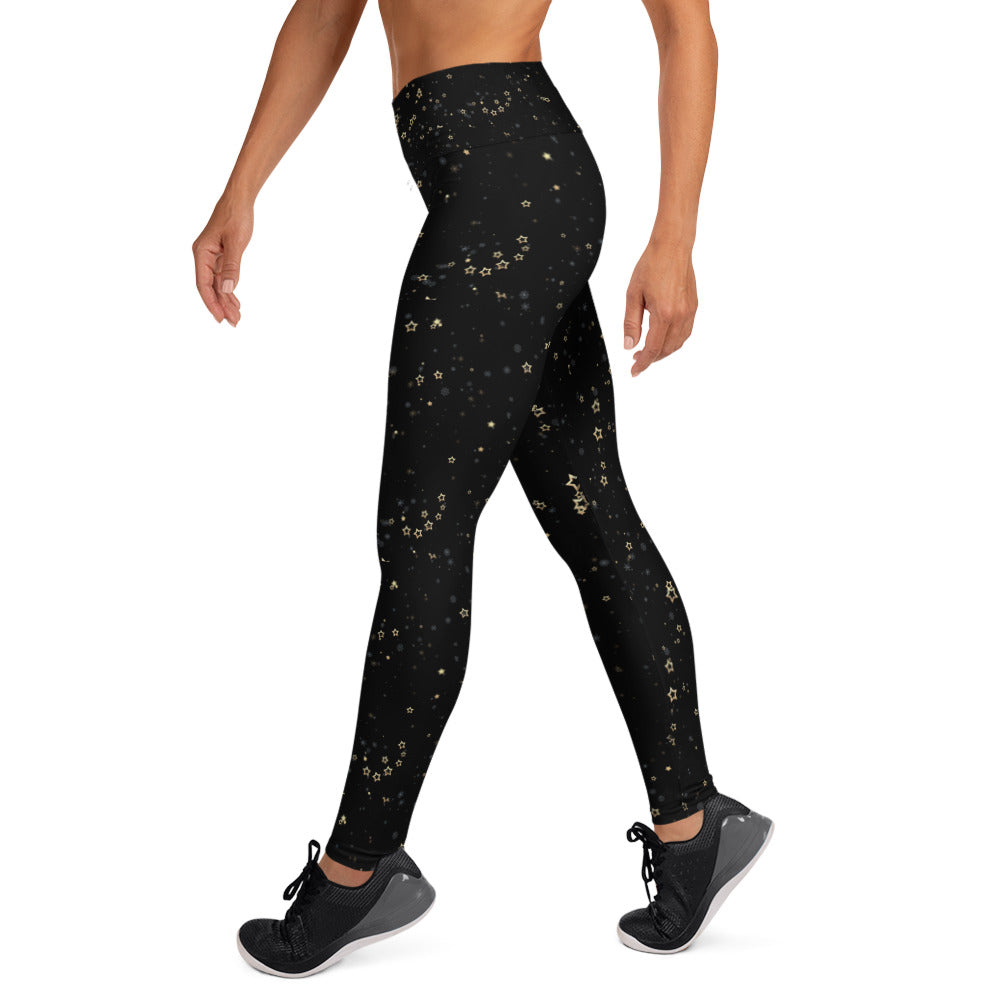 Black Star Yoga Leggings