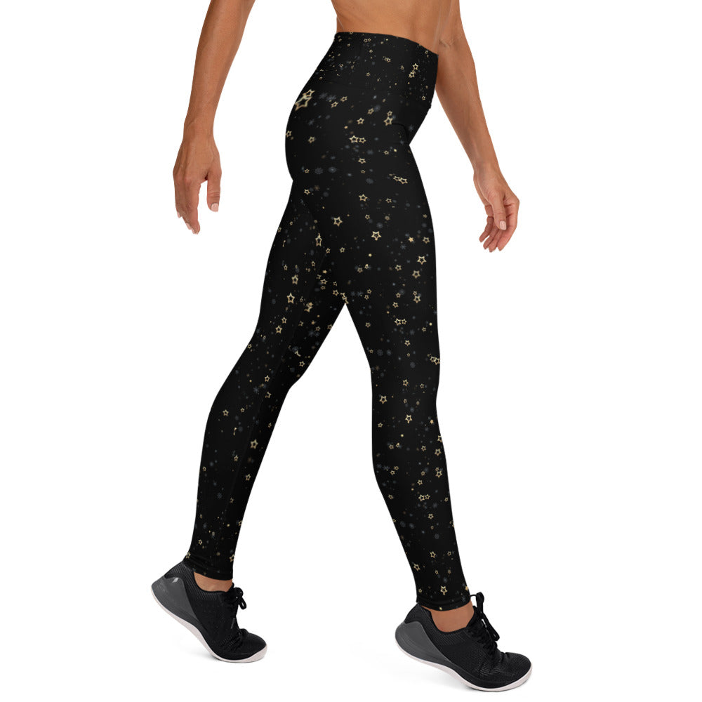 Black Star Yoga Leggings
