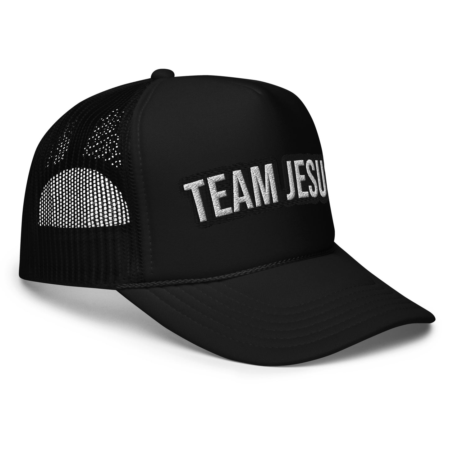 Team Jesus Foam trucker hat