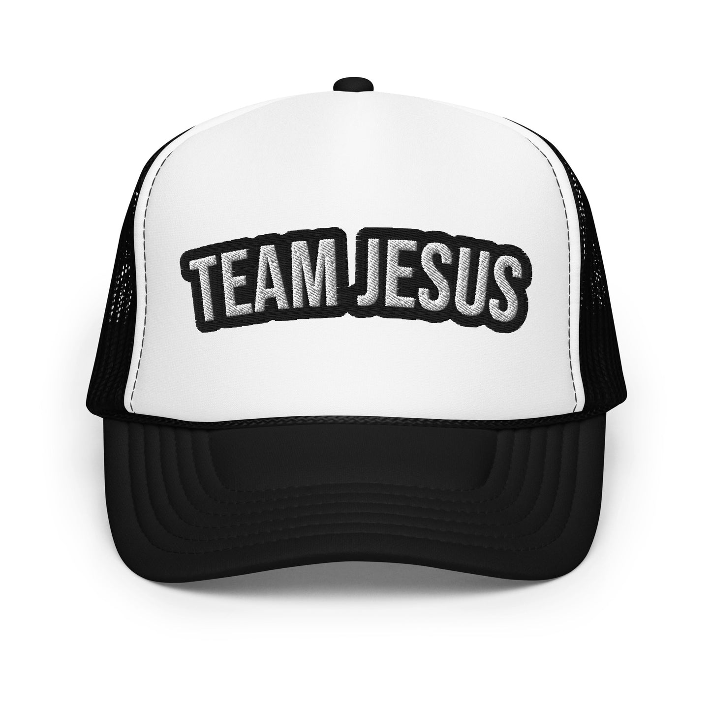 Team Jesus Foam trucker hat