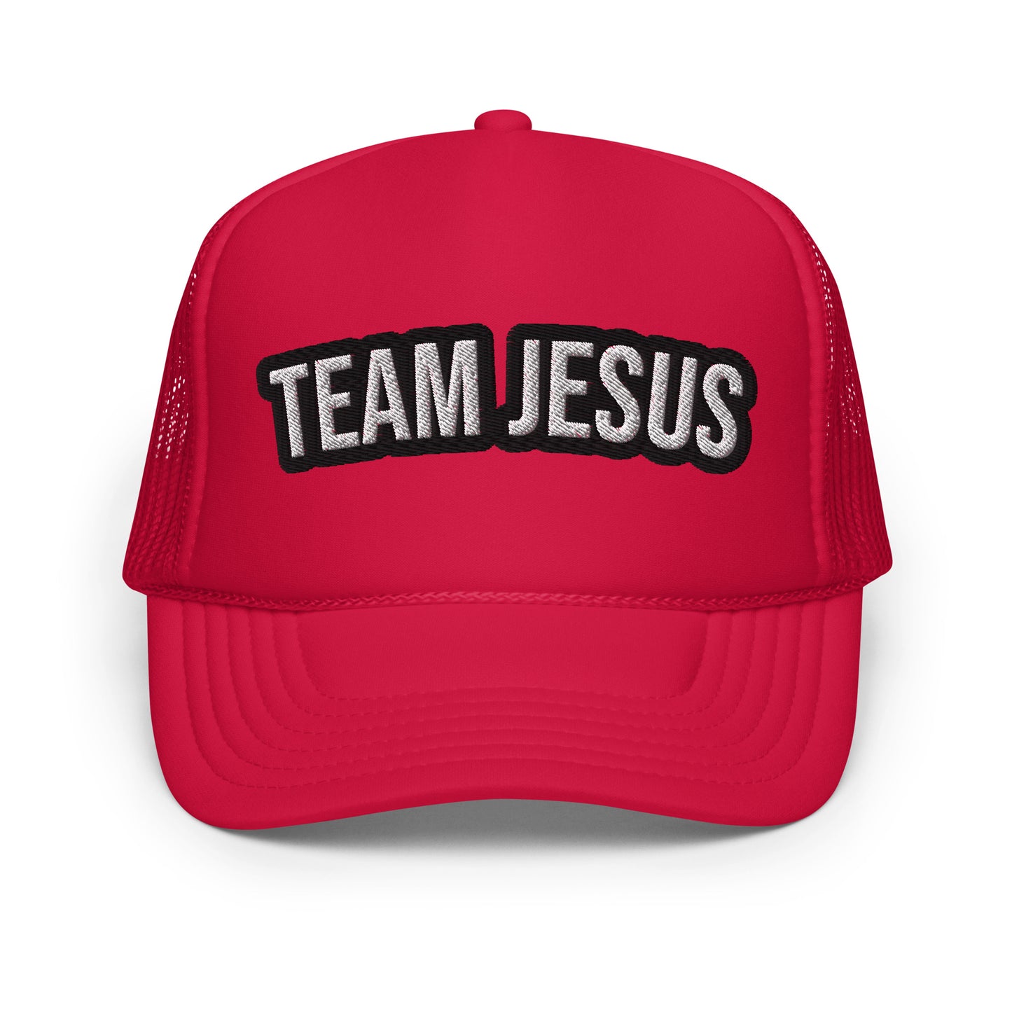 Team Jesus Foam trucker hat
