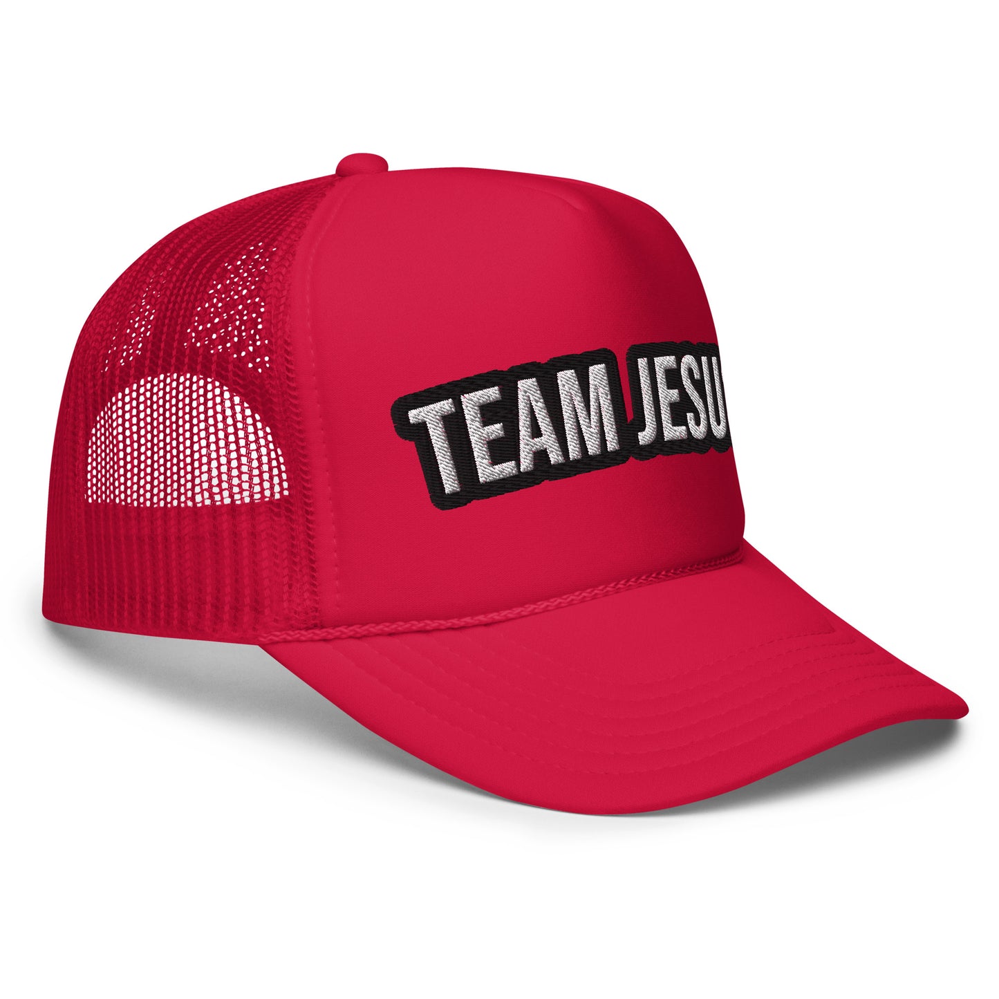 Team Jesus Foam trucker hat