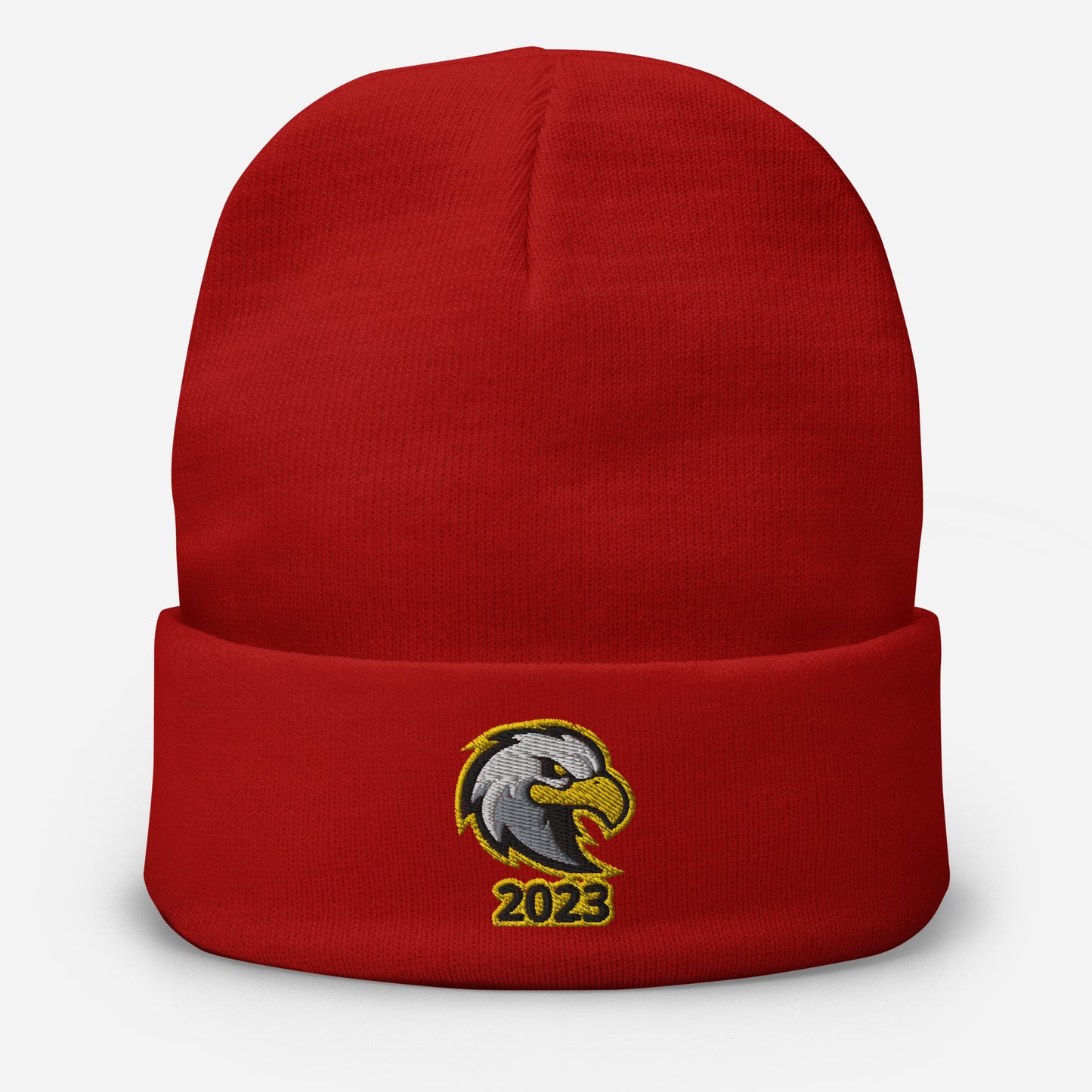 School Mascot Embroidered Beanie
