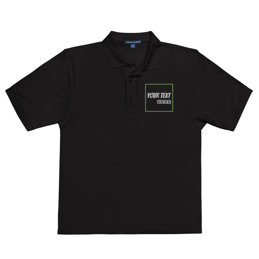 Men's Premium Embroidered Polo