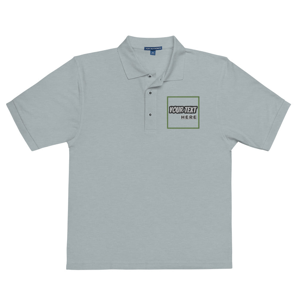Men's Premium Embroidered Polo