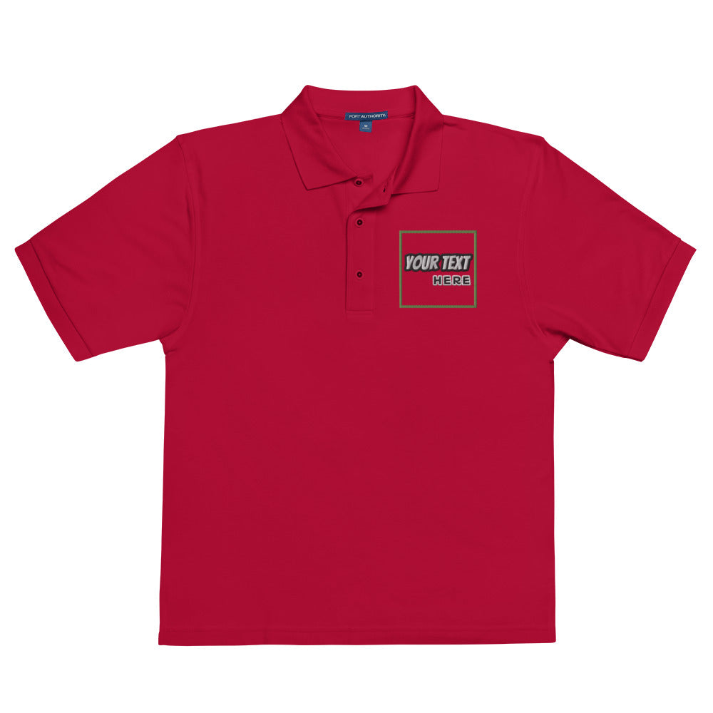 Men's Premium Embroidered Polo