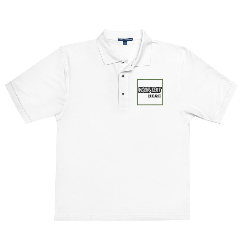 Men's Premium Embroidered Polo
