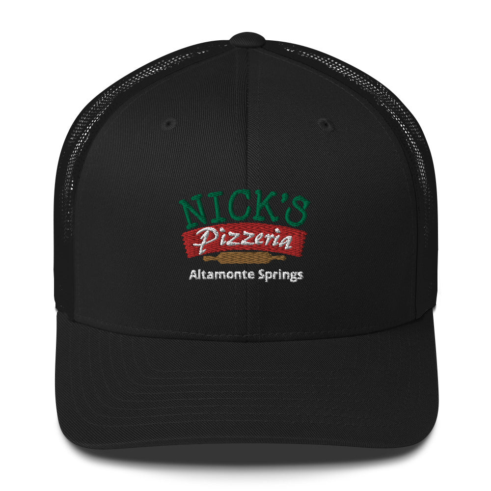Nick's Breathable Cap in the back