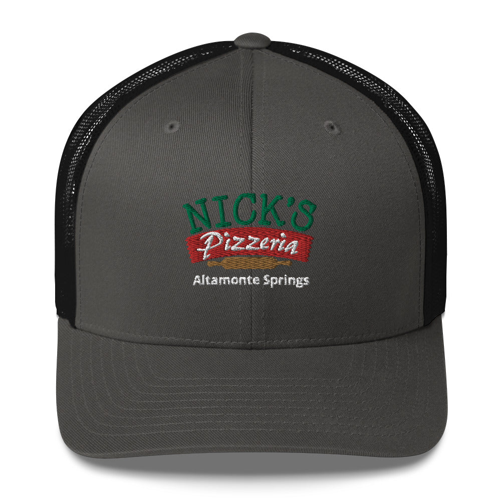 Nick's Breathable Cap in the back