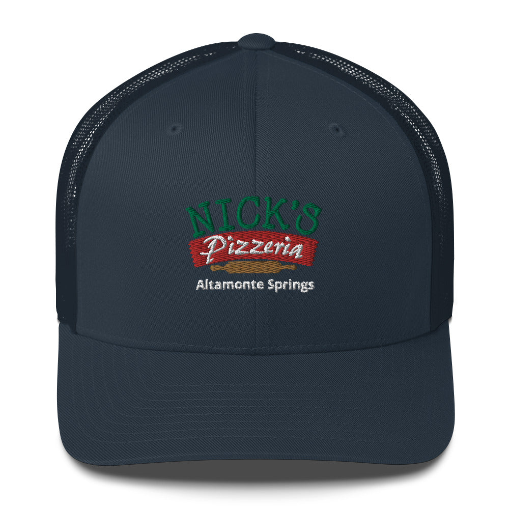 Nick's Breathable Cap in the back