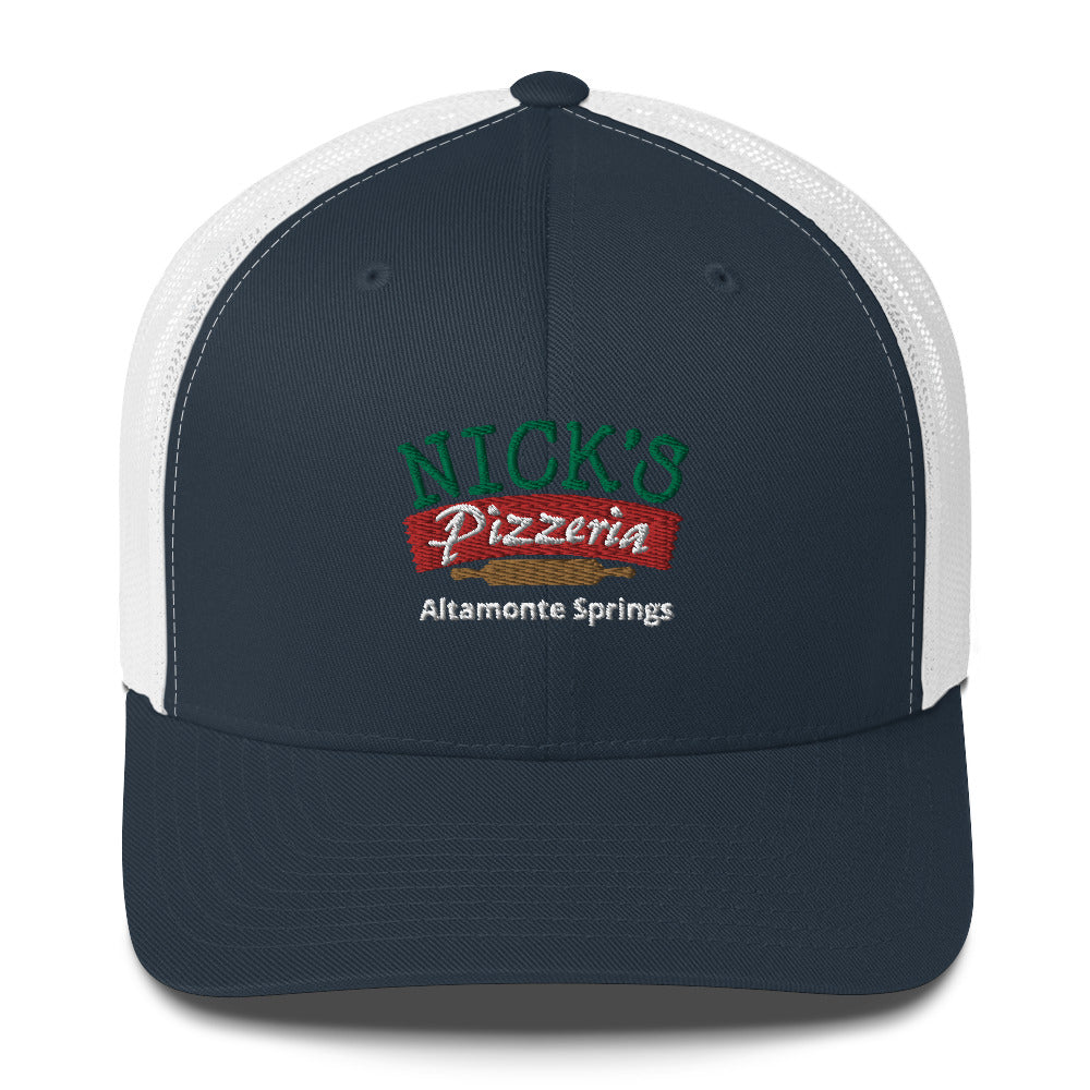 Nick's Breathable Cap in the back