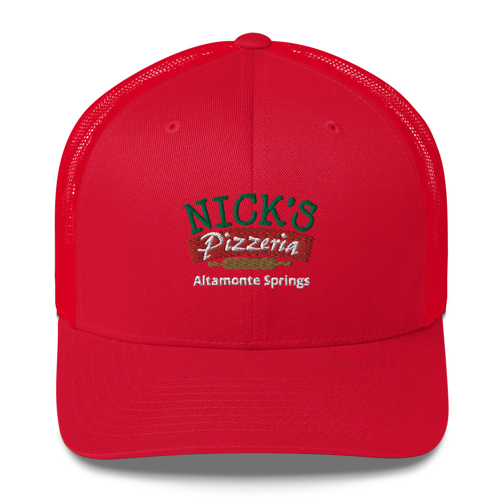 Nick's Breathable Cap in the back