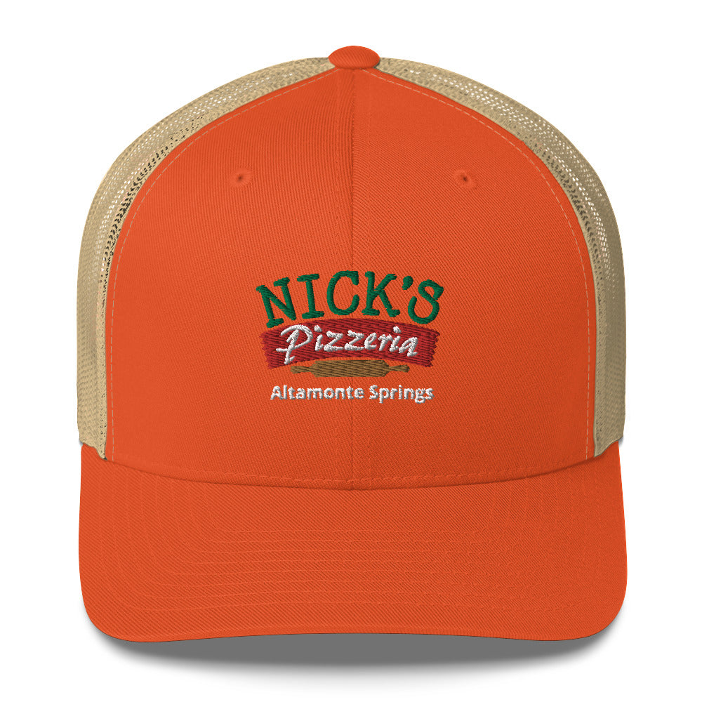 Nick's Breathable Cap in the back