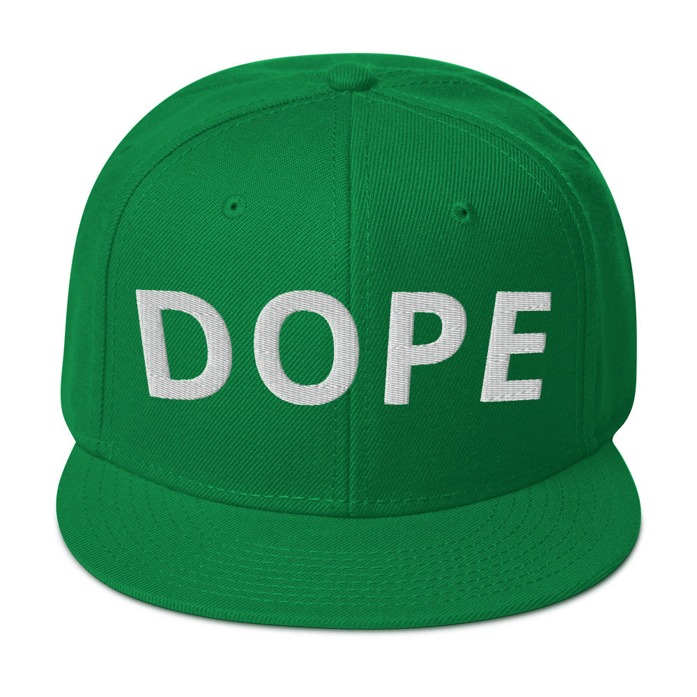 DOPE Snapback Hat