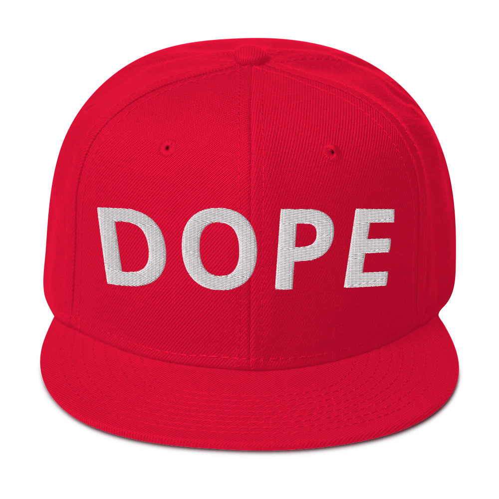 DOPE Snapback Hat