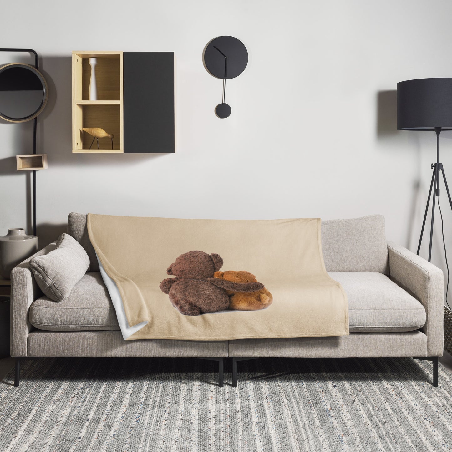 Teddy Bear Throw Blanket