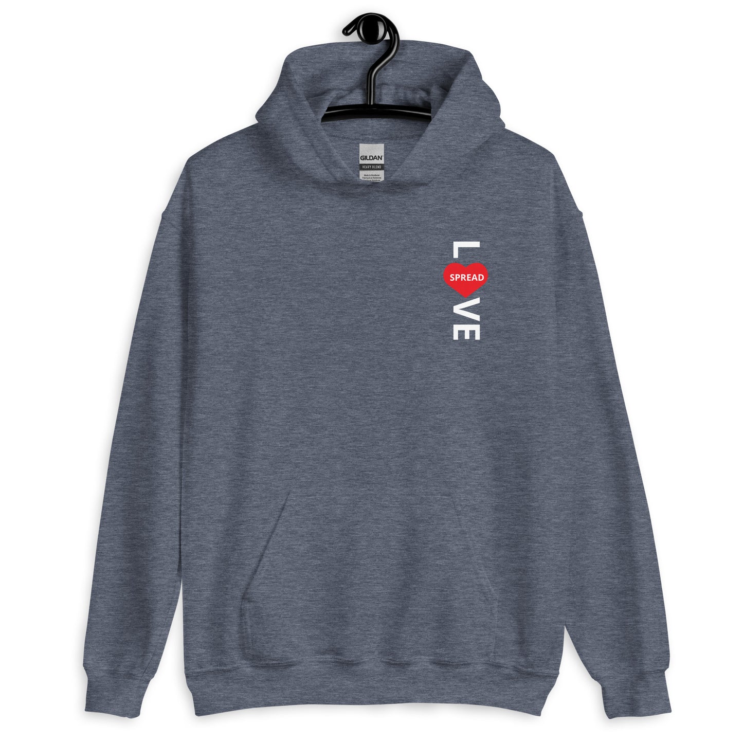 SPREAD LOVE NOT WAR Unisex Hoodie
