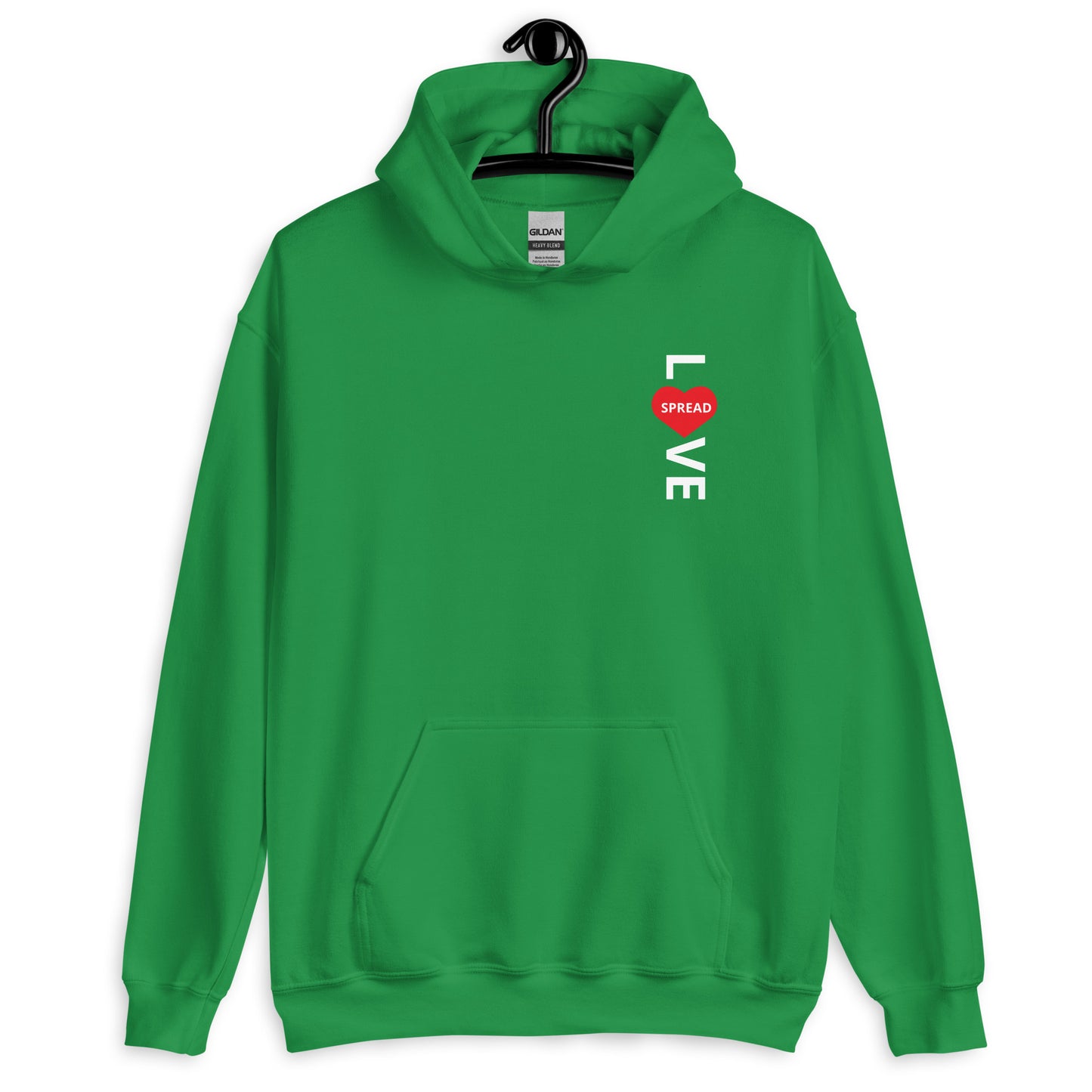 SPREAD LOVE NOT WAR Unisex Hoodie