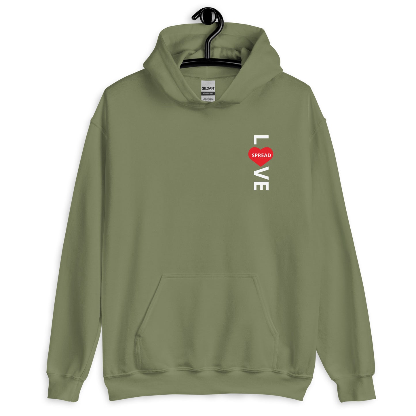 SPREAD LOVE NOT WAR Unisex Hoodie