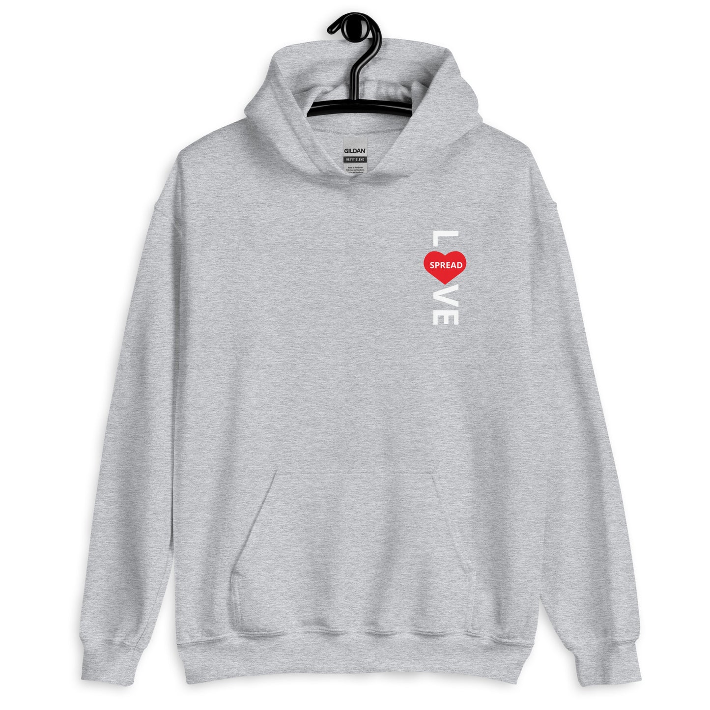 SPREAD LOVE NOT WAR Unisex Hoodie