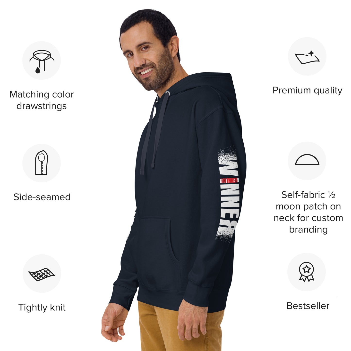 Winner Unisex Hoodie