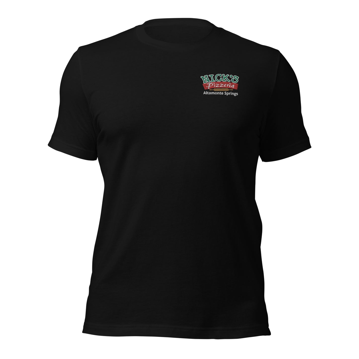 Nick's Embroidered Unisex T-shirt