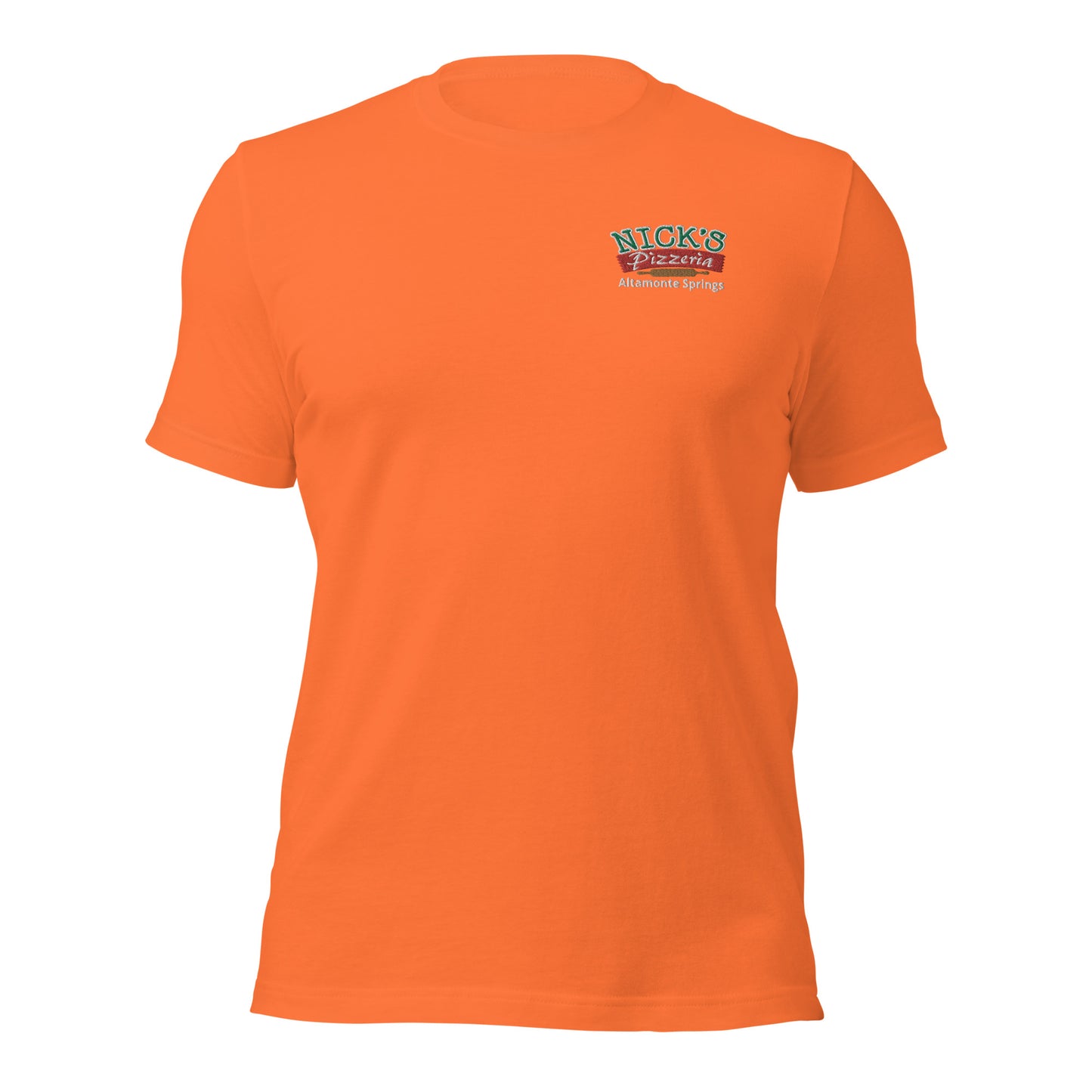 Nick's Embroidered Unisex T-shirt